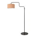 Steinhauer Standerlampe BLOEBA 1-flamme E27 IP20, sort dæmpbar
