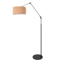 Steinhauer Standerlampe PRESTIGE CHIC 1-flamme E27 IP20, sort dæmpbar