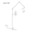 Steinhauer Standerlampe PRESTIGE CHIC 1-flamme E27 IP20, sort dæmpbar