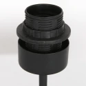 Steinhauer table lamp STANG 1 flame E27 IP20, black dimmable