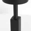 Steinhauer table lamp STANG 1 flame E27 IP20, black dimmable