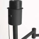 Mexlite Standerlampe BELLA 1-flamme E27 IP20, sort dæmpbar