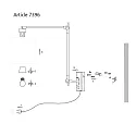Steinhauer Bordlampe PRESTIGE CHIC E27 IP20, dæmpbar