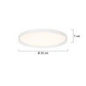 Steinhauer ceiling luminaire FLADY 2 flames IP20, white dimmable