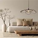 anne light & home Pendel LUMAFLORA E27 IP20, dæmpbar