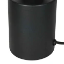 Mexlite table lamp DROVIA 1 flame E27 IP20, black dimmable