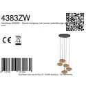 Mexlite Pendel HALOSWAP E27 IP20, dæmpbar