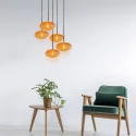 Mexlite Pendel HALOSWAP E27 IP20, dæmpbar