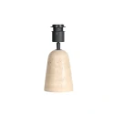 anne light & home Bordlampe TRAVINO 1-flamme, uden skærm E27 IP20, sten dæmpbar