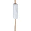 anne light & home Bordlampe TRAVINO 1-flamme, uden skærm E27 IP20, sten dæmpbar