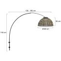 Steinhauer Væglampe SPARKLED LIGHT E27 IP20, dæmpbar