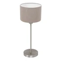 Mexlite table lamp NOOR 1 flame E27 IP20, steel dimmable
