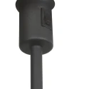 Mexlite Bordlampe NOOR 1-flamme E27 IP20, sort dæmpbar