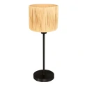 Mexlite Bordlampe NOOR 1-flamme E27 IP20, sort dæmpbar