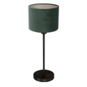 Mexlite Bordlampe NOOR 1-flamme E27 IP20, sort dæmpbar