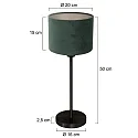 Mexlite Bordlampe NOOR E27 IP20, dæmpbar