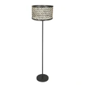 Mexlite Standerlampe NOOR 1-flamme E27 IP20, sort dæmpbar