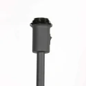 Standerlampe NOOR 1-flamme E27 IP20, sort dæmpbar