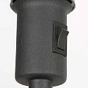 Mexlite Standerlampe NOOR E27 IP20, dæmpbar