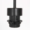 Pendel NOX LIGHT 1-flamme E27 IP20, sort dæmpbar