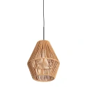 anne light & home Pendel ROPEX 1-flamme E27 IP20, sort dæmpbar