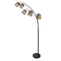 Standerlampe SUMBA 5-flammer E14 IP20, sort dæmpbar