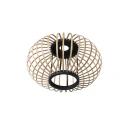 anne light & home floor lamp SPARKLED LIGHT 3 flames E27 IP20, black dimmable