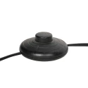 anne light & home Bordlampe ROPEX 1-flamme E27 IP20, sort dæmpbar