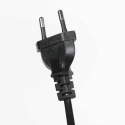 anne light & home Bordlampe ROPEX 1-flamme E27 IP20, sort dæmpbar