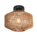 Loftlampe ROPEX 1-flamme E27 IP20, sort dæmpbar