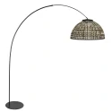 anne light & home Buelampe CURVE 1-flamme E27 IP20, sort dæmpbar