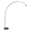 anne light & home Buelampe CURVE 1-flamme E27 IP20, sort dæmpbar