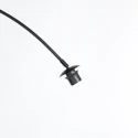 anne light & home Buelampe CURVE 1-flamme E27 IP20, sort dæmpbar