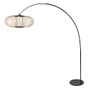 anne light & home Standerlampe CURVE E27 IP20, dæmpbar