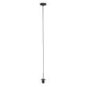 Mexlite Pendel NOX LIGHT 1-flamme E27 IP20, sort dæmpbar