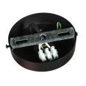 Mexlite Pendel NOX LIGHT 1-flamme E27 IP20, sort dæmpbar
