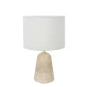Bordlampe TRAVINO 1-flamme E27 IP20, sten dæmpbar