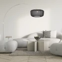 Steinhauer Standerlampe SPARKLED LIGHT E27 IP20, dæmpbar
