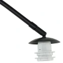 Steinhauer Buelampe NOX LIGHT 1-flamme E27 IP20, sort dæmpbar