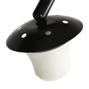 Steinhauer floor lamp SPARKLED LIGHT 1 flame E27 IP20, black dimmable