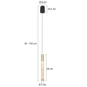 Steinhauer Pendel ALISIO IP20, dæmpbar