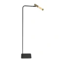 Steinhauer Standerlampe ALISIO 1-flamme IP20, messing dæmpbar