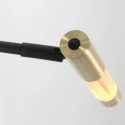 Standerlampe ALISIO 1-flamme IP20, messing dæmpbar