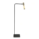 Steinhauer Standerlampe ALISIO 1-flamme IP20, messing dæmpbar