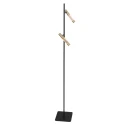 Steinhauer Standerlampe ALISIO 2-flammer IP20, messing dæmpbar