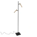 Steinhauer Standerlampe ALISIO 2-flammer IP20, messing dæmpbar
