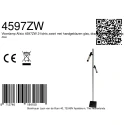 Steinhauer Standerlampe ALISIO 2-flammer IP20, sort dæmpbar