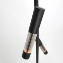 Steinhauer Standerlampe ALISIO 2-flammer IP20, sort dæmpbar
