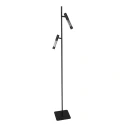 Steinhauer Standerlampe ALISIO 2-flammer IP20, sort dæmpbar