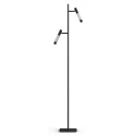 Steinhauer Standerlampe ALISIO 2-flammer IP20, sort dæmpbar